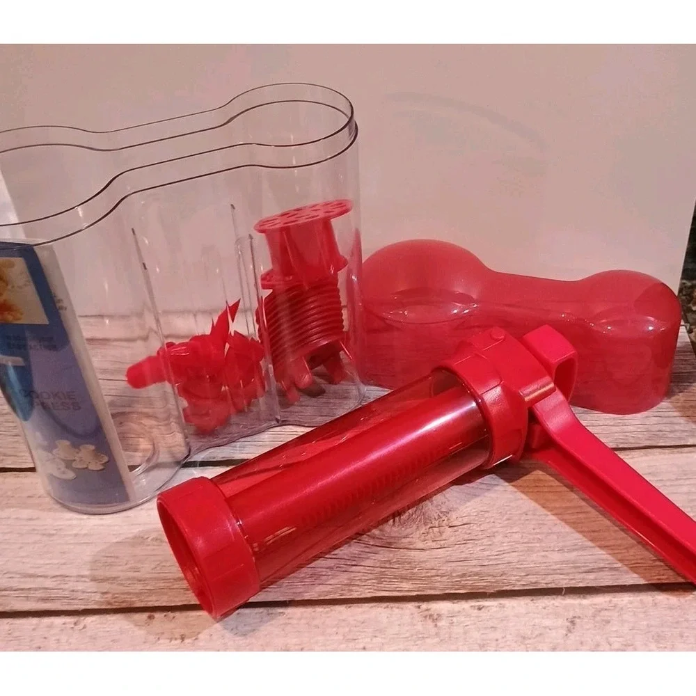 Cookie Press‎  & Icing Tips Easy Action HUTZLER item Number 698